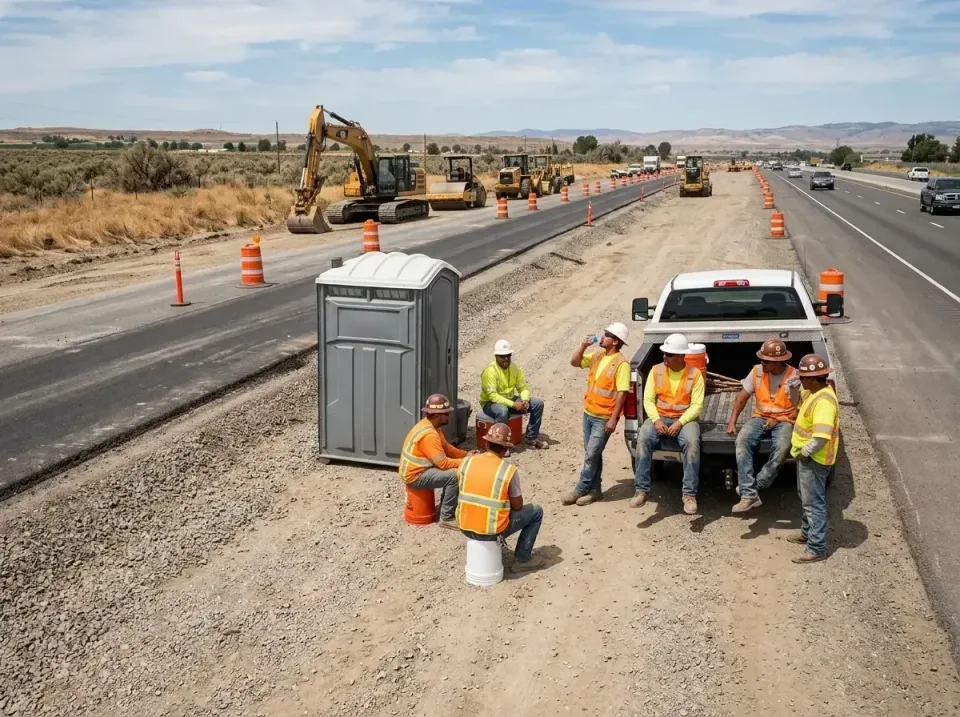 highway-road-construction-crew-007 — frequently asked questions, Porta Potty and Restroom Rentals in Monrovia, MD